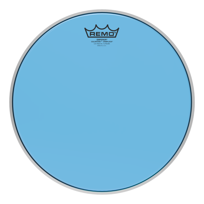 Remo - BE-0313-CT-GNMP - Batter, Emperor, Colortone, Crimplock, 13" Diameter, Green