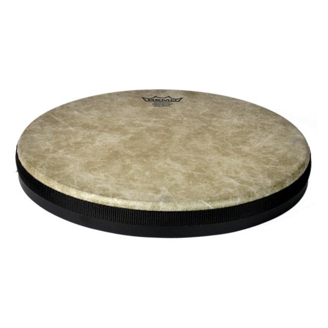 Remo - RL-2013-71-SD099 - Drumhead, Rhythm Lid, 13" X 1.5", Beige Skyndeep Fiberskyn, 20-Mil, Black Dot