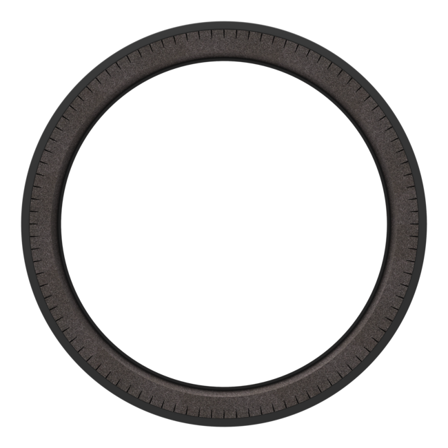 Remo - 13"  - O Ring Set, Self Adhesive, One 8" Clear Dot, Five O Ring Sets, 8"