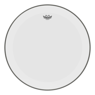 Remo Remo - P3-1226-C2- - Bass Drum, Powerstroke 3, Smooth White, 26" Diameter, 2-1/2" Impact Patch