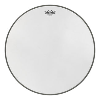 Remo Remo - P3-1822-WS- - Bass Drum, Powerstroke 3, Ambassador, White Suede, 22" Diameter