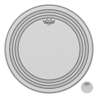 Remo Remo - PW-1120-00- - Bass Drum, Powersonic, Coated, 20" Diameter