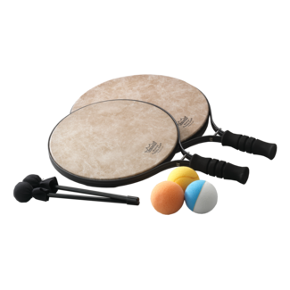 Remo Remo - PD-1008-00-SD099 - Paddle Drum, Skyndeep Fiberskyn Head, 8'' Diameter (Includes 1 Key And 1 Mallet)