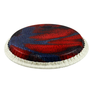 Remo Remo - M7-1175-S6-SD004 - **Special Order**, Conga Drumhead, Tucked, 11.75", Skyndeep, "Serpentine Day" Graphic