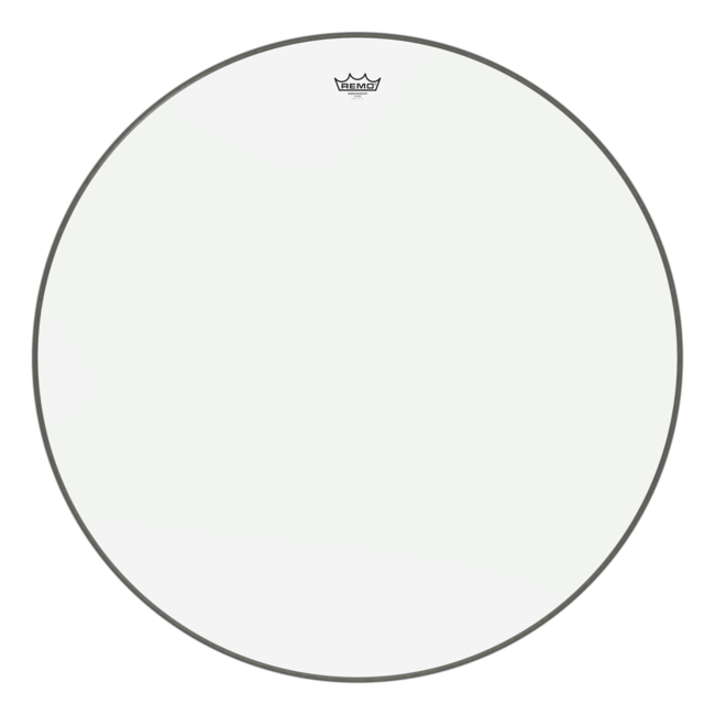 Remo - BR-1336-00- - **Special Order**, Bass Drum, Ambassador, Clear, 36" Diameter