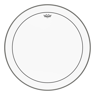 Remo Remo - PS-1330-00- - **Special Order**, Bass Drum, Pinstripe, Clear, 30" Diameter