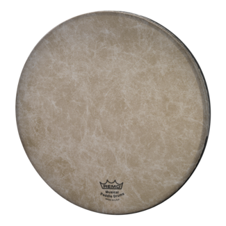 Remo Remo - PD-0108-HD-SD099 - Accessories, Paddle Drum, Head, Skyndeep Fiberskyn, 8" Diameter, With Sound Control Dot, Ring