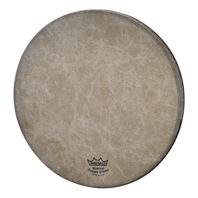 Remo - PD-0108-HD-SD099 - Accessories, Paddle Drum, Head, Skyndeep Fiberskyn, 8" Diameter, With Sound Control Dot, Ring