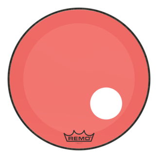 Remo Remo - P3-1322-CT-SM - Bass Drum, Powerstroke 3, Colortone, 22" Diameter, Smoke