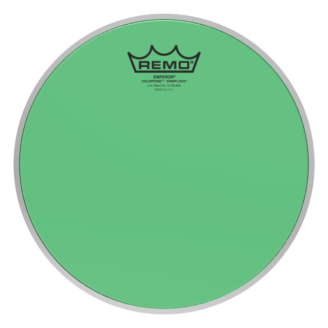 Remo - BE-0310-CT-OGMP - Batter, Emperor, Colortone, Crimplock, 10" Diameter, Orange