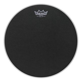 Remo Remo - ES-0806-MP- - Batter, Crimplock, Emperor, Black Suede, 6" Diameter