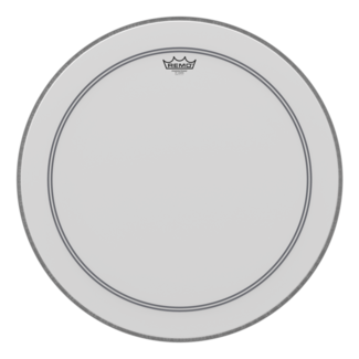 Remo Remo - P3-1124-00- - Bass Drum, Powerstroke 3, Coated, 24" Diameter, No Stripe