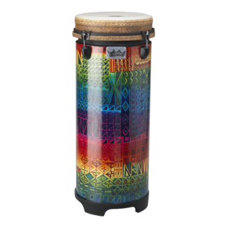 Remo Remo - TU-1112-16- - Tubano, Drumkey Tuned, 12" Diameter, 26" Height, Fabric Island