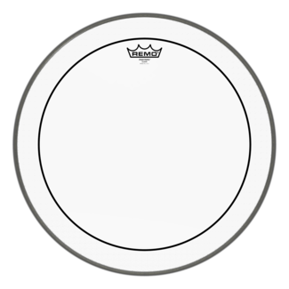 Remo Remo - PS-1318-10- - Bass Drum, Pinstripe, Clear, 18" Diameter, With Dot