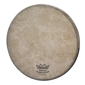 Remo Remo - PD-0112-HD-SD099 - Accessories, Paddle Drum, Head, Skyndeep Fiberskyn, 12" Diameter, With Sound Control Dot, Ring