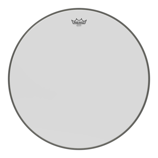 Remo - BB-1224-MP- - **Special Order**, Bass Drum, Emperor, Smooth White, 24" Diameter, Mp
