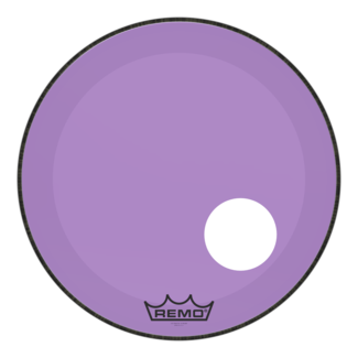 Remo Remo - P3-1322-CT-RD - Bass Drum, Powerstroke 3, Colortone, 22" Diameter, Red