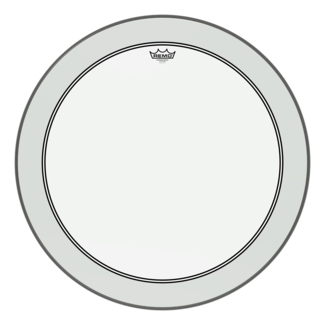 Remo Remo - P3-1330-C2- - **Special Order**, Bass Drum, Powerstroke 3, Clear, 30" Diameter, 2-1/2" Impact Patch
