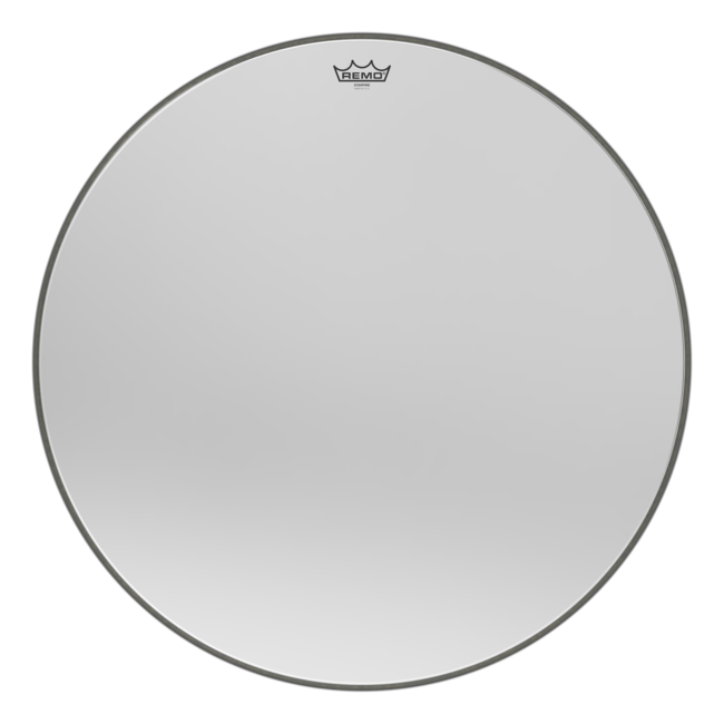 Remo - CS-1320-00- - **Special Order**, Bass Drum, Controlled Sound, Clear, 20" Diameter, White Dot On Top