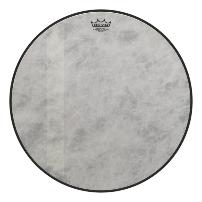 Remo - P3-1524-FD-FLT - Bass Drum, Powerstroke 3, Fiberskyn, Diplomat, Felt Tone, 24" Diameter