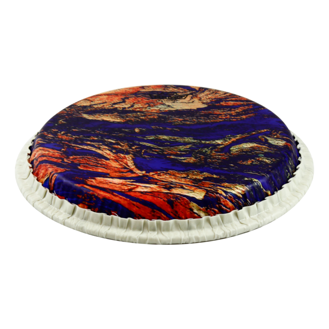 Remo - M7-1175-S6-SD005 - **Special Order**, Conga Drumhead, Tucked, 11.75", Skyndeep, "Petrified Cave" Graphic