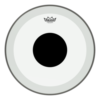 Remo Remo - P3-1320-C2- - Bass Drum, Powerstroke 3, Clear, 20" Diameter, 2-1/2" Impact Patch