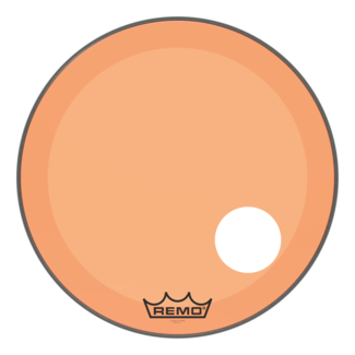 Remo Remo - P3-1324-CT-PK - Bass Drum, Powerstroke 3, Colortone, 24" Diameter, Pink