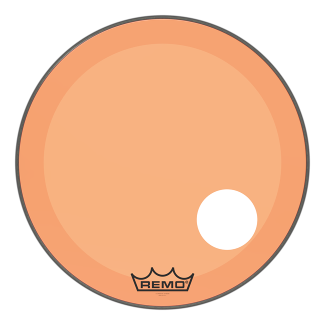 Remo - P3-1324-CT-PK - Bass Drum, Powerstroke 3, Colortone, 24" Diameter, Pink