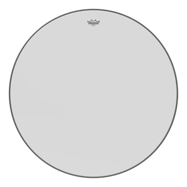 Remo - BB-1236-00- - **Special Order**, Bass Drum, Emperor, Smooth White, 36" Diameter
