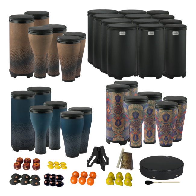 Remo - HK-2057-12- - Beater, 3/8" X 12", Plastic With End Caps, Black, 12 Pack