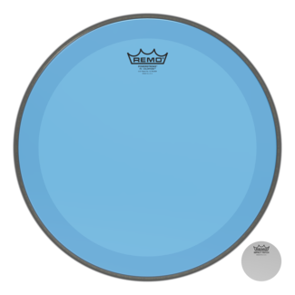 Remo Remo - P3-1316-CT-GN - Bass Drum, Powerstroke 3, Colortone, 16" Diameter, No Striping, Green