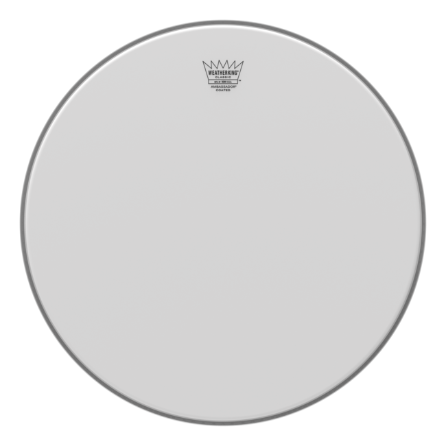 Remo - CL-1120-BR- - Bass Drum, Classic, Ambassador, Coated, 20" Diameter