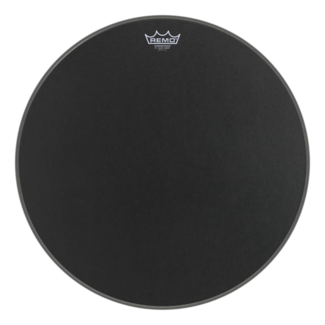 Remo Remo - P3-1823-ES- - Bass Drum, Powerstroke 3, Ambassador, Black Suede, 23" Diameter