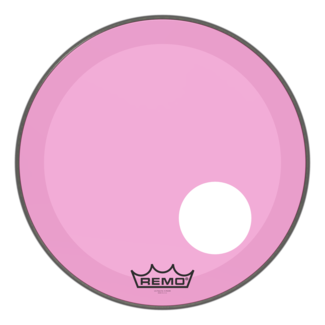 Remo Remo - P3-1320-CT-PU - Bass Drum, Powerstroke 3, Colortone, 20" Diameter, Purple