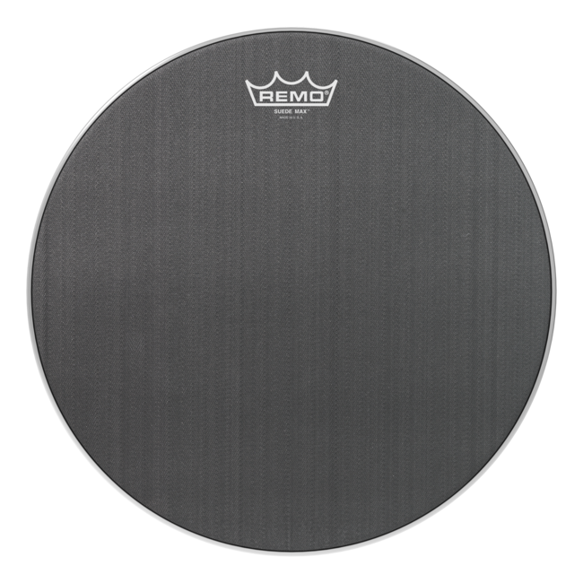 Remo - ES-0810-MP- - Batter, Crimplock, Emperor, Black Suede, 10" Diameter