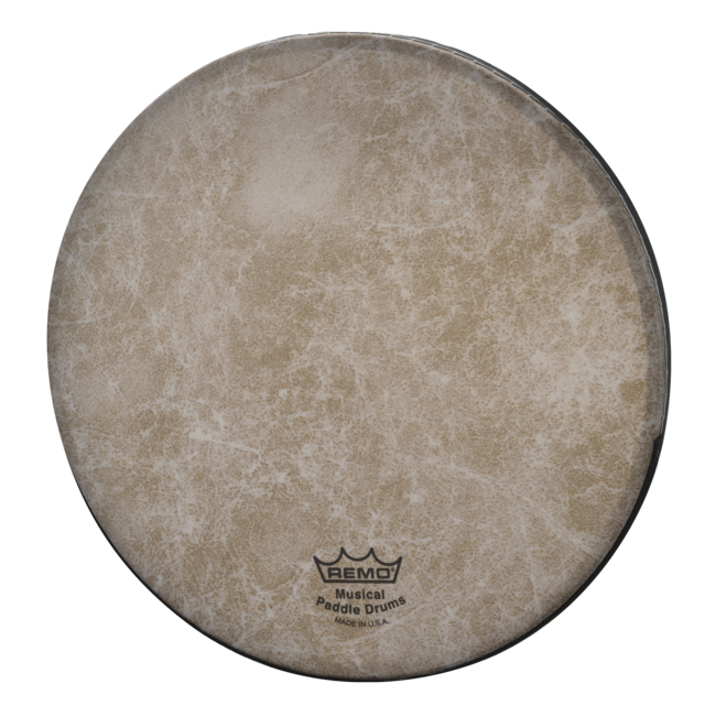 Remo - PD-0114-HD-SD099 - Accessories, Paddle Drum, Head, Skyndeep Fiberskyn, 14" Diameter, With Sound Control Dot, Ring