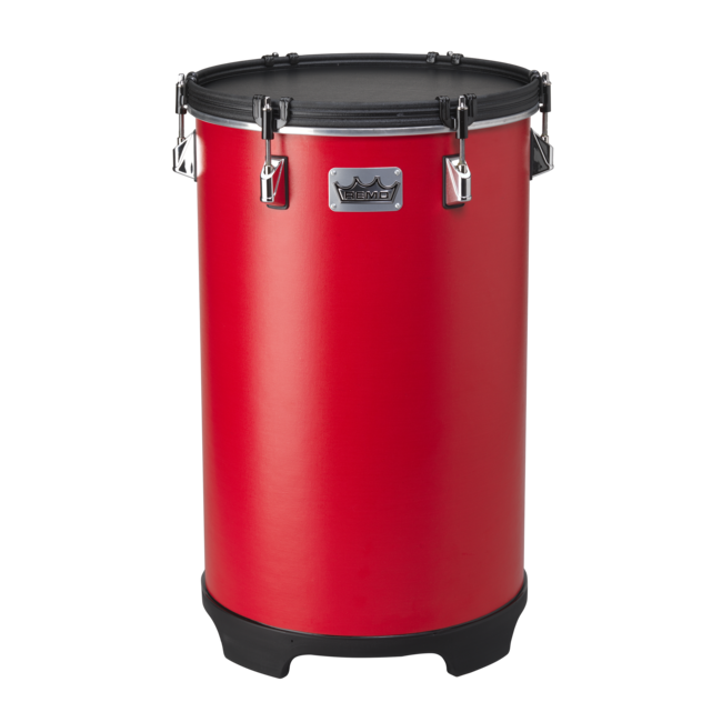 Remo - BH-0014-BE- - Bahia Bass Drum, 14" Diameter, 21" Height, Fabric Black Earth