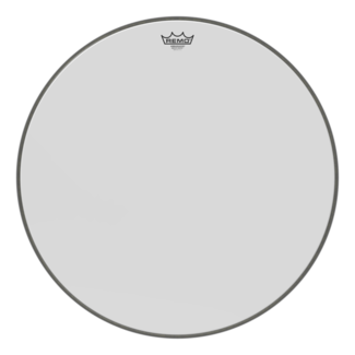 Remo Remo - BR-1226-MP- - Bass Drum, Ambassador, Smooth White, 26" Diameter, Mp