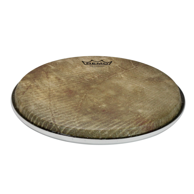 Remo - BD-0008-00-SD001 - **Special Order**, Doumbek Drumhead, R Series, Skyndeep, 8" Diameter, 1/2" Collar, Wide Hoop, 'Fish Skin' Graphic