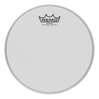 Remo Remo - BE-0212-MP- - Batter, Crimplock, Emperor, Smooth White, 12" Diameter