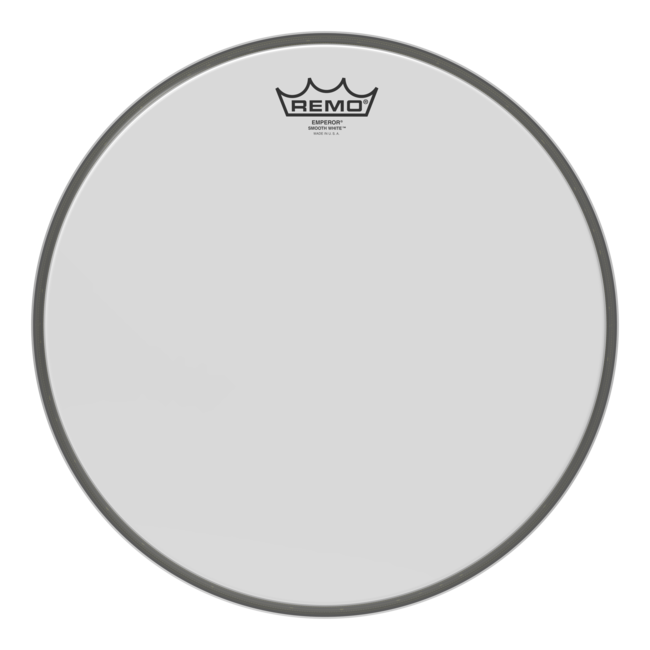 Remo - BB-1214-MP- - **Special Order**, Bass Drum, Emperor, Smooth White, 14" Diameter, Mp