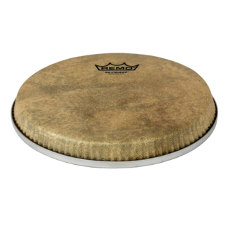 Remo Remo - HD-8612-41- - Frame Drum, 12" Diameter, 2" Depth, Skyndeep Black Fiberskyn, Green And Clean