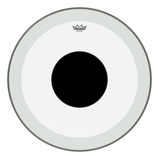 Remo Remo - P3-1116-C2- - Bass Drum, Powerstroke 3, Coated, 16" Diameter, 2-1/2" Impact Patch