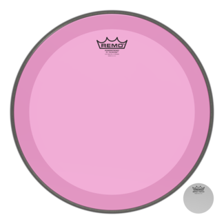 Remo Remo - P3-1316-CT-PU - Bass Drum, Powerstroke 3, Colortone, 16" Diameter, No Striping, Purple