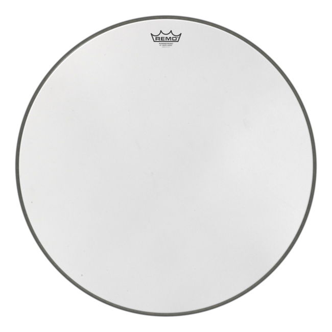 Remo - P3-1318-C2- - Bass Drum, Powerstroke 3, Clear, 18" Diameter, 2-1/2" Impact Patch