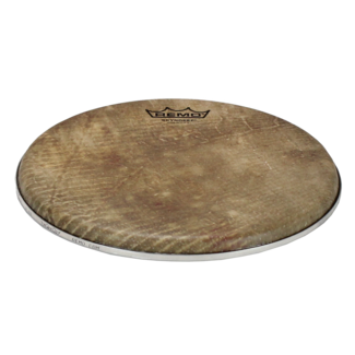 Remo Remo - DA-3390-SD-001 - **Special Order**, Doumbek Drumhead, S Series, Skyndeep, 9" Diameter, 3/8" Collar, Thin Hoop, 'Fish Skin' Graphic