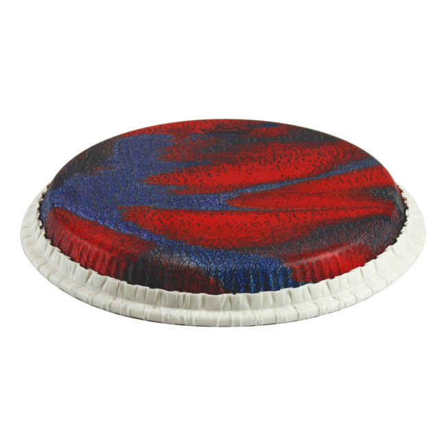 Remo - M7-1250-S6-SD004 - **Special Order**, Conga Drumhead, Tucked, 12.5", Skyndeep, "Serpentine Day" Graphic