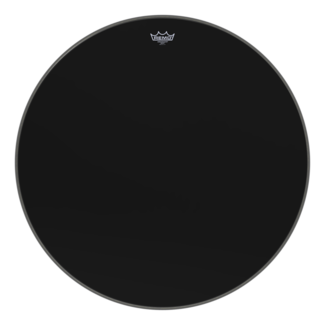Remo Remo - ES-1030-MP- - **Special Order**, Bass Drum, Ambassador, Ebony, 30" Diameter, Mp