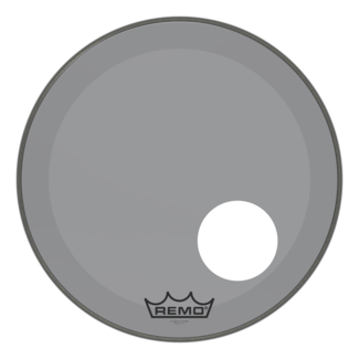 Remo Remo - P3-1320-CT-YE - Bass Drum, Powerstroke 3, Colortone, 20" Diameter, Yellow