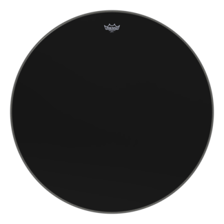 Remo Remo - ES-1032-MP- - Bass Drum, Ambassador, Ebony, 32" Diameter, Mp